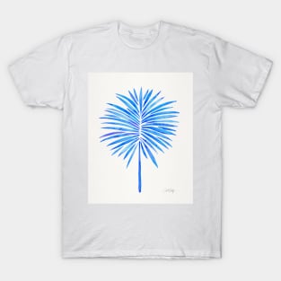 fan palm blue T-Shirt